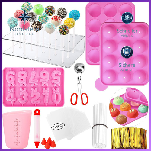 Cake pop formen set 610 - cake,