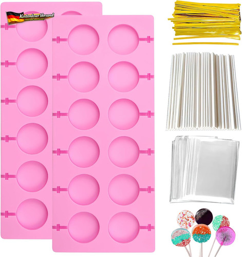 Silikon cake pop form set - form,