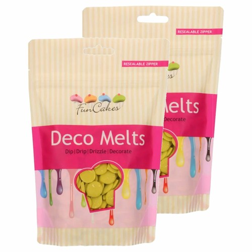 Funcakes deco melts limetten - deco,