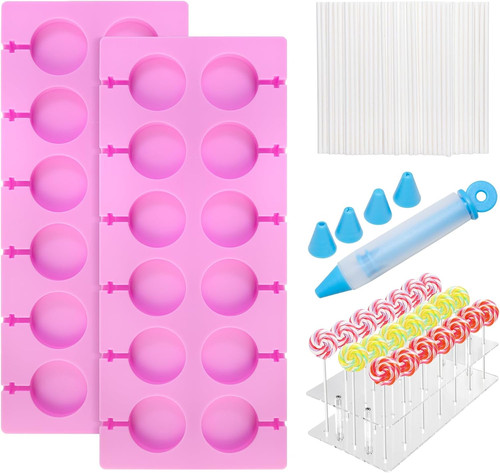 2stk cake pop - form, silikon